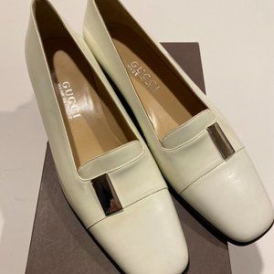 Gucci White Loafers - New in Box